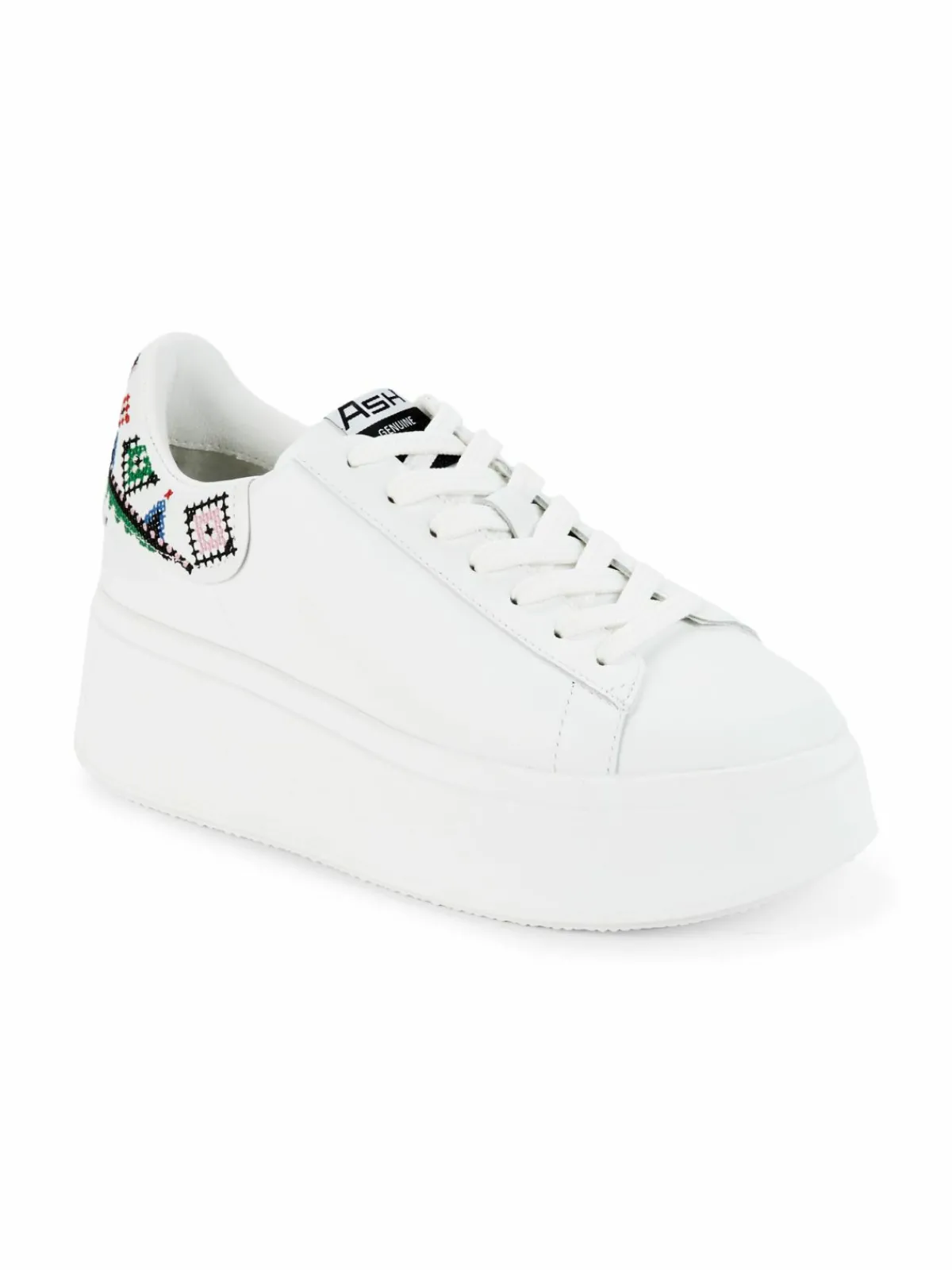 Ash Moby Ethnic Leather Sneakers