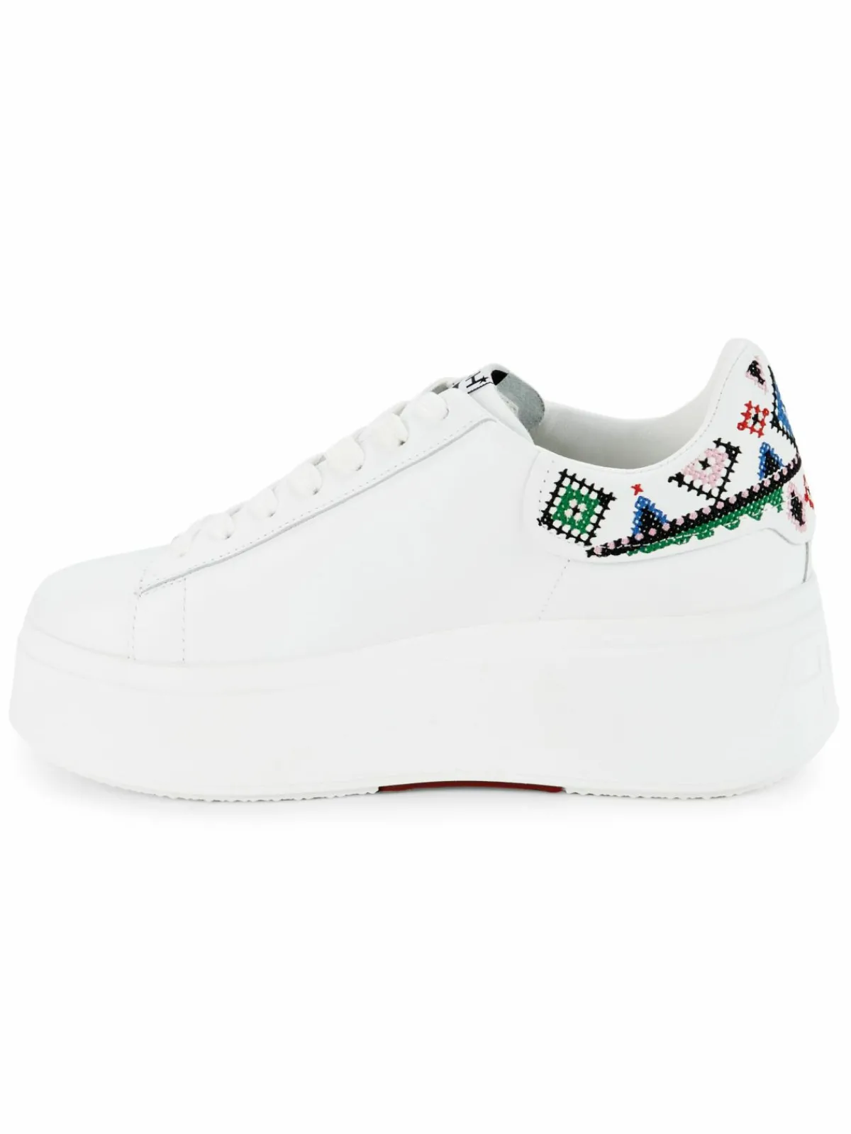 Ash Moby Ethnic Leather Sneakers