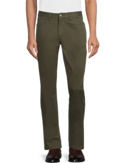 Vintage 1946 Pants|Modern Fit Flat Front Pants Dark Moss