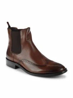 Zanzara Morros Wingtip Brogue Chelsea Boots