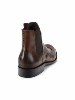 Zanzara Morros Wingtip Brogue Chelsea Boots