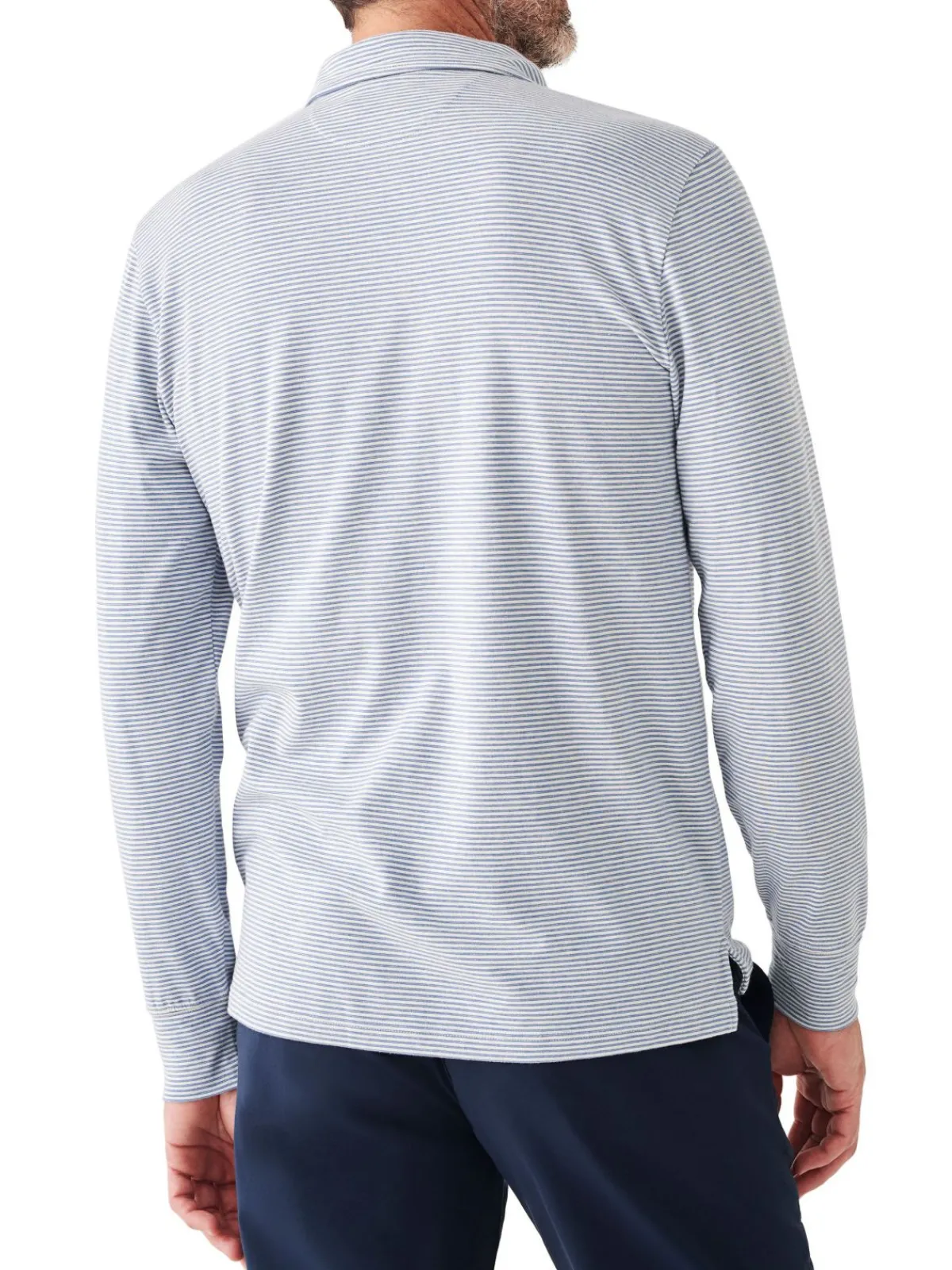 Faherty Brand Polos|Movement Long Sleeve Polo Shirt