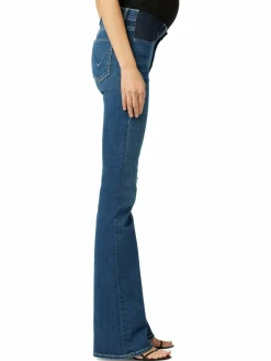 Women Hudson Nico Mid Rise Boot Cut Maternity Jeans