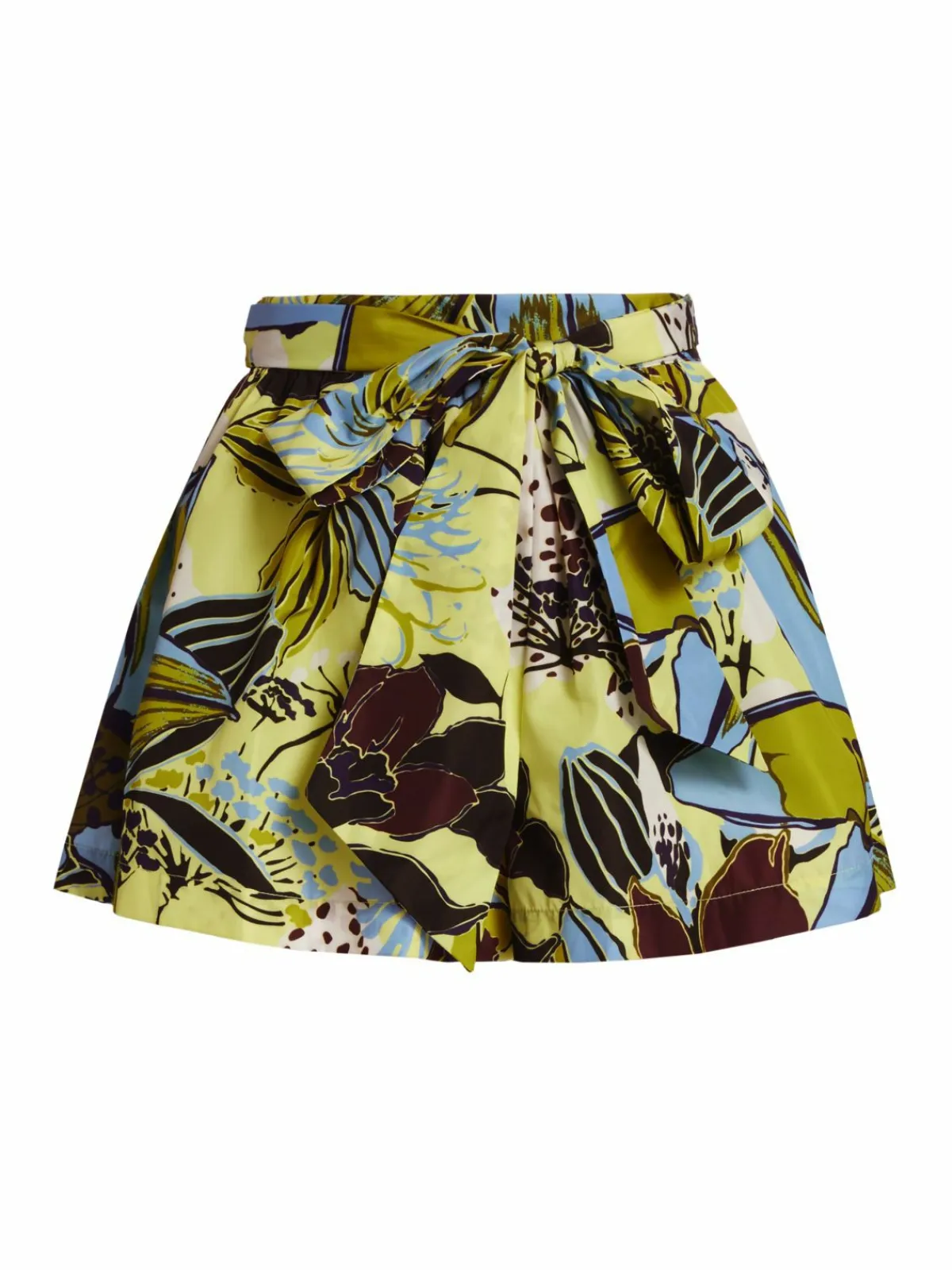 Women Tanya Taylor Nikiya Belted Floral Shorts