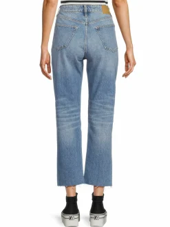 Women rag & bone Nina High Rise Ankle Cigarette Jeans
