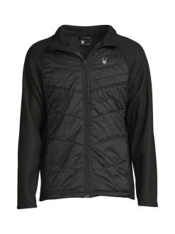 Spyder Activewear|Nova Logo Jacket Black