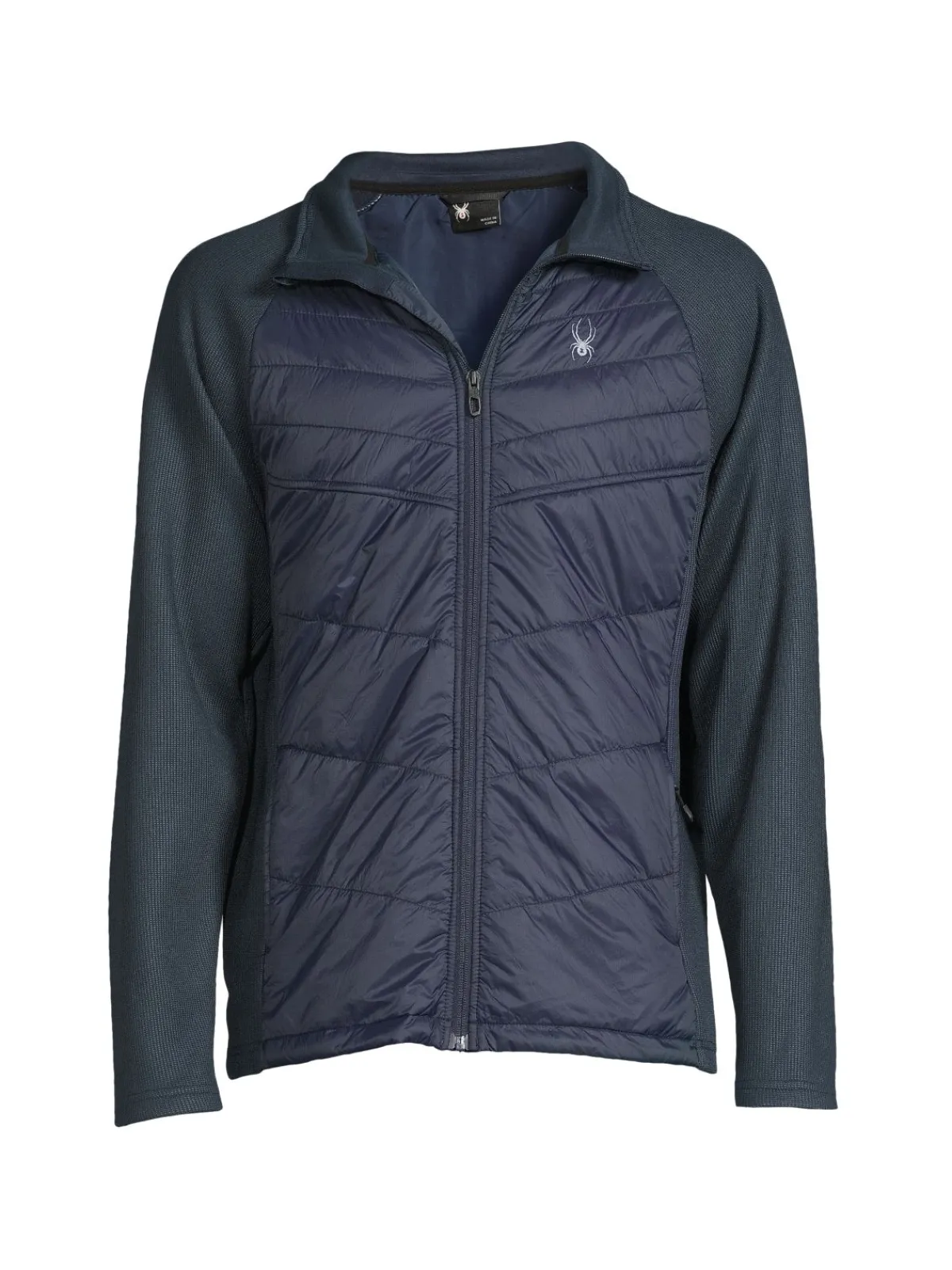 Spyder Activewear|Nova Logo Quilted Jacket Frontier Blue