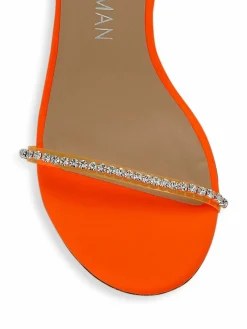 Stuart Weitzman Nudistglam Crystal-Embellished Sandals