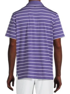 Greyson Activewear|Oconee Striped Polo