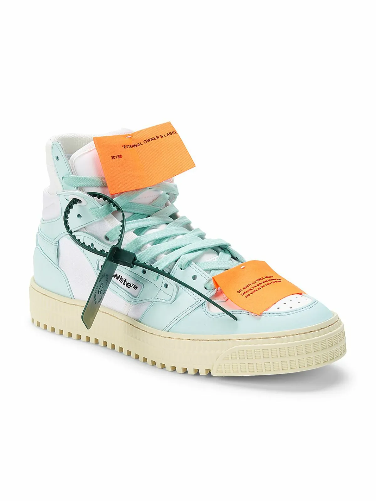 Off-White Off Court 3.0 Colorblock High Top Sneakers