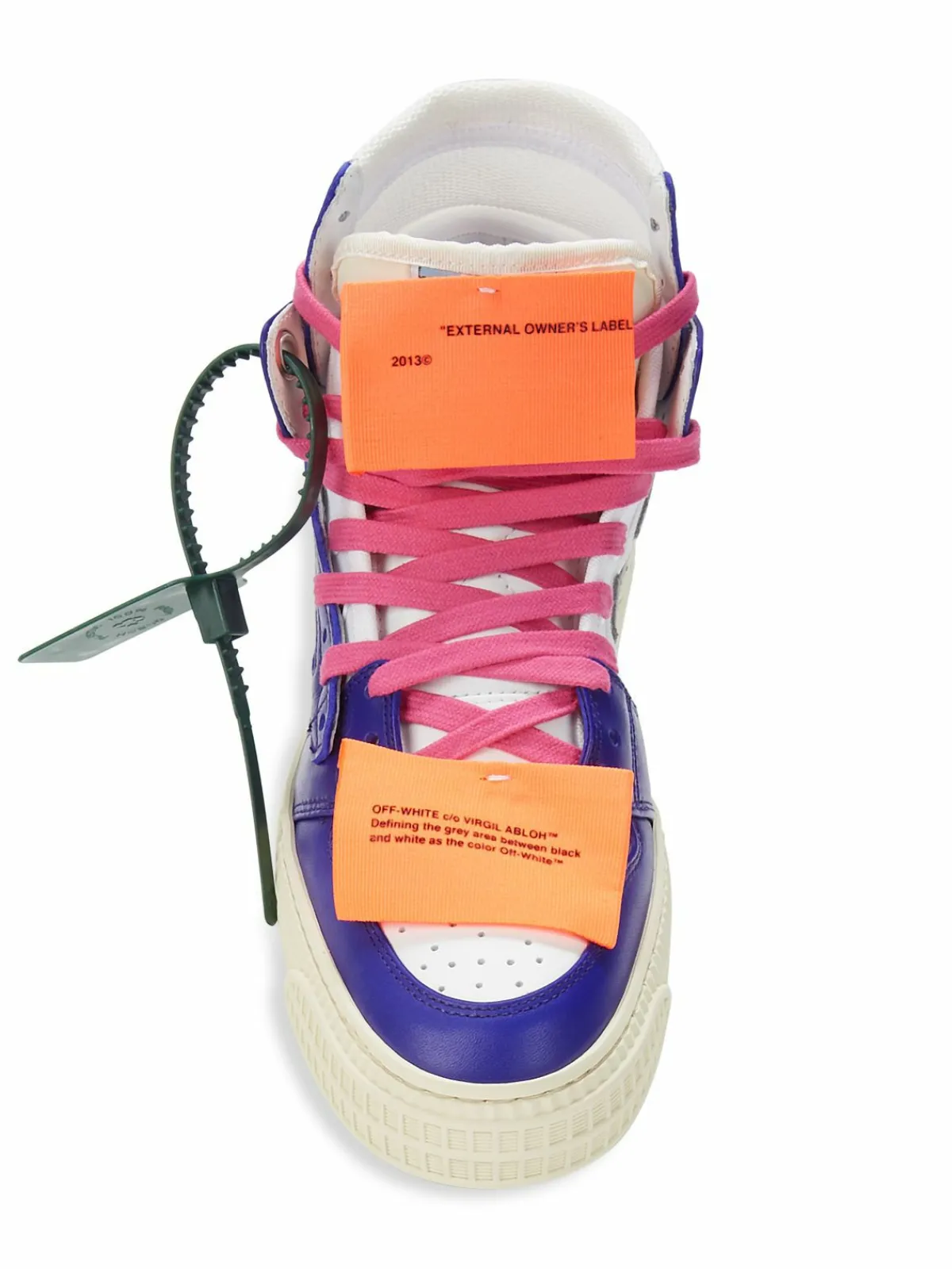 Off-White Off Court 3.0 Colorblock High Top Sneakers