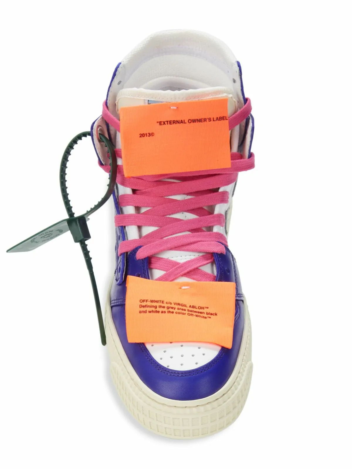 Off-White Off Court 3.0 Colorblock High Top Sneakers