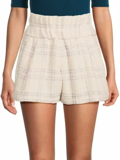 Women IRO Oline Check Boucle Shorts
