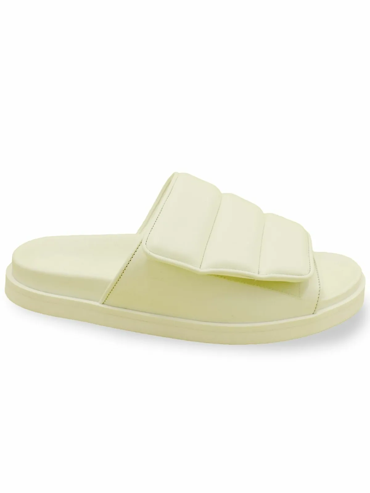 Gia Borghini Padded Leather Slides