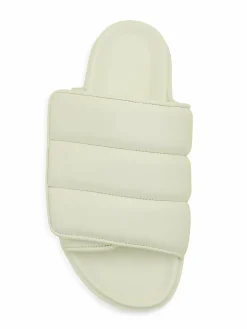 Gia Borghini Padded Leather Slides