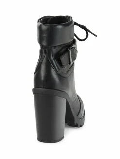 BCBGeneration Padina Faux Leather Combat Boots