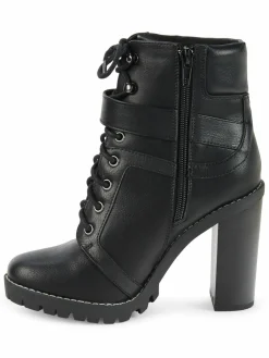 BCBGeneration Padina Faux Leather Combat Boots