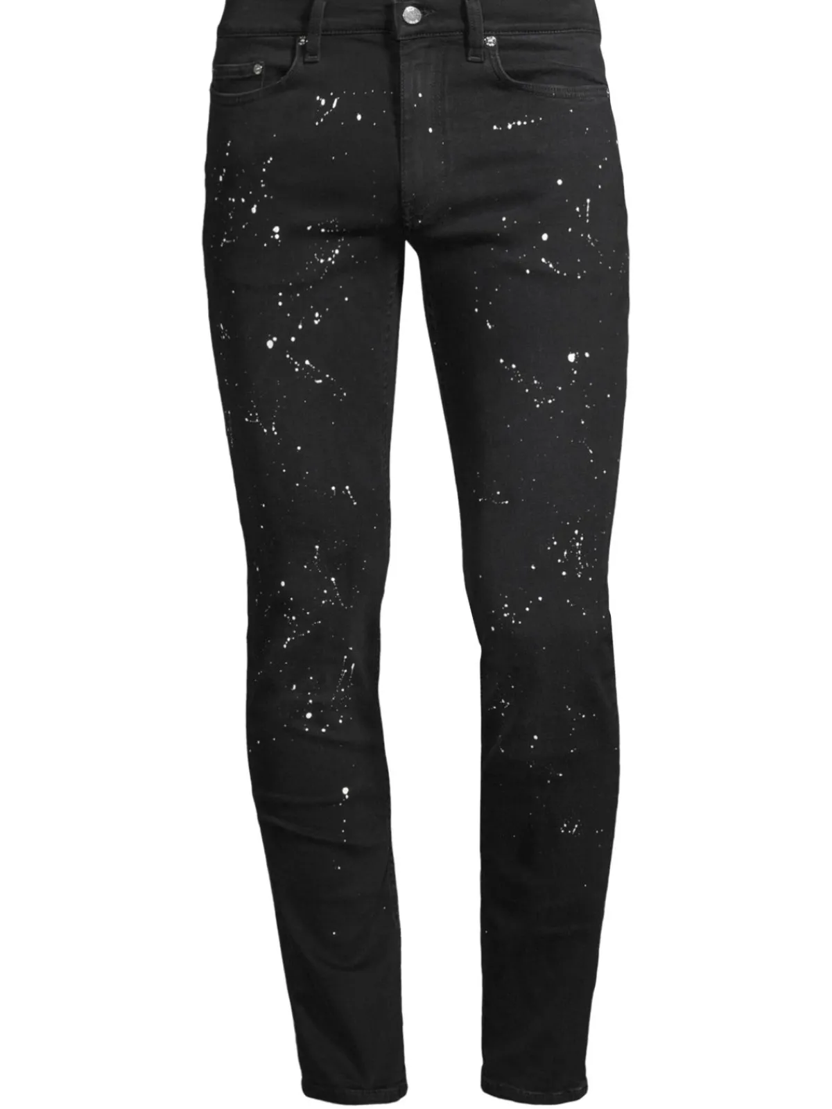 BLK DNM Jeans|Paint Splatter Skinny Jeans Fulton Black