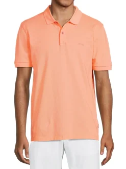 BOSS Polos|Pallas Logo Polo Orange
