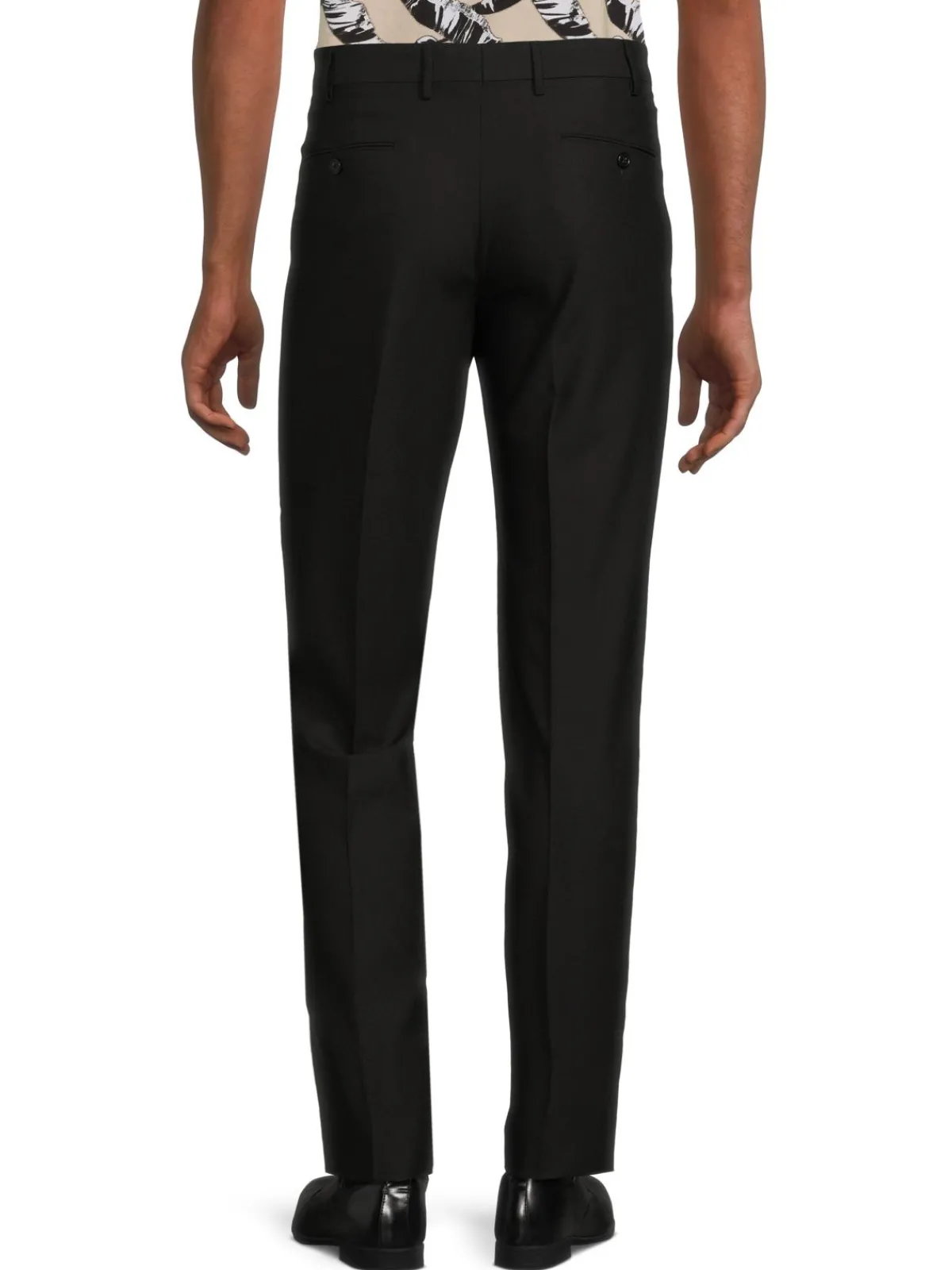 Zanella Pants|Parker Virgin Wool Trousers Black