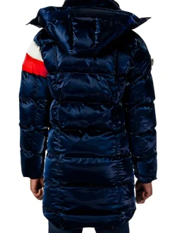 Woodpecker Coats & Jackets|Penguin Heavy Weight Puffer Parka Blue Red Winged