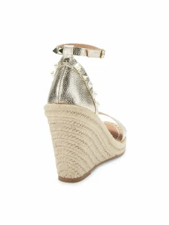 Steven New York Peni Studded Wedge Sandals