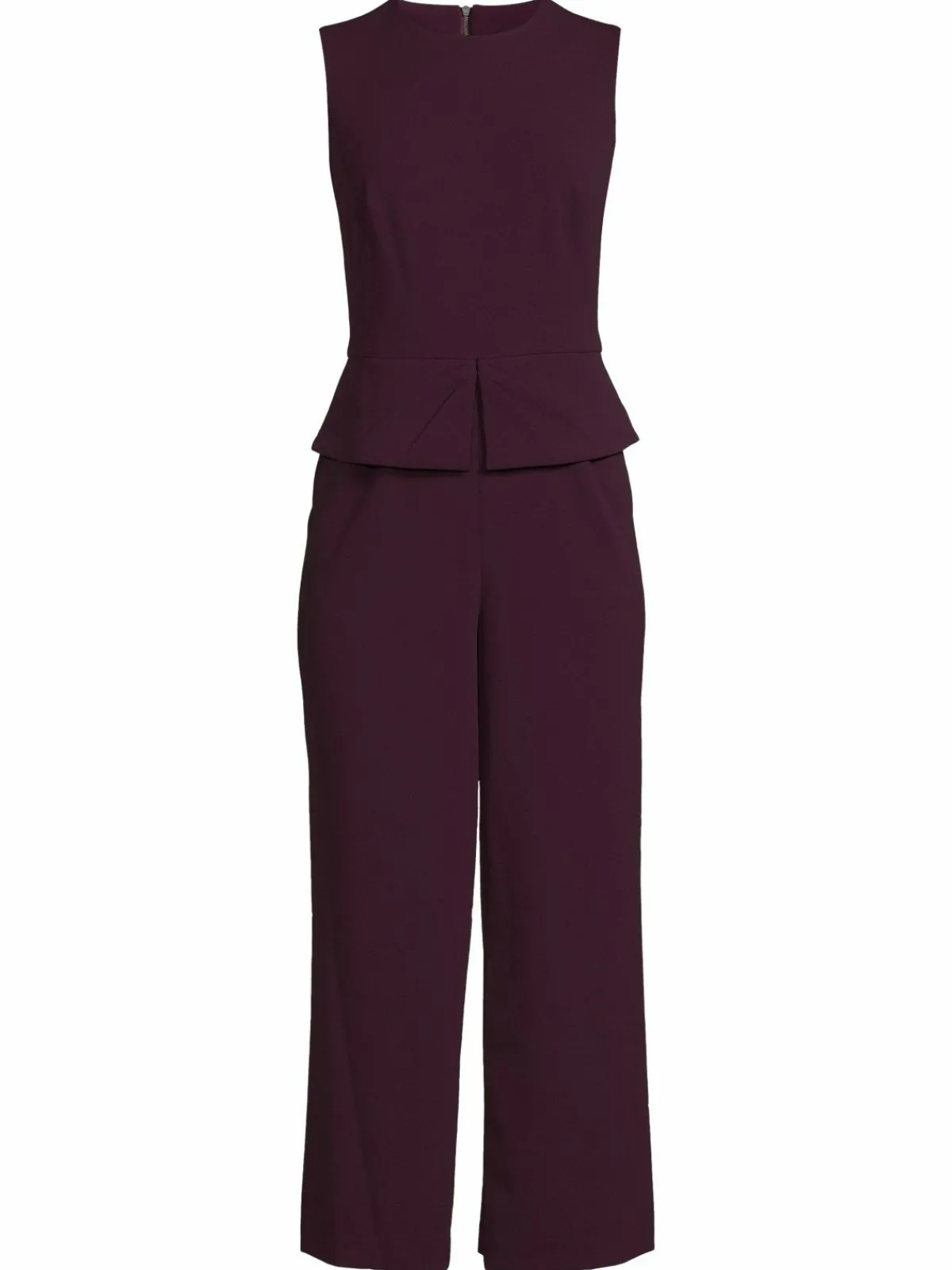 Women Calvin Klein Peplum Wide Leg Jumpsuit