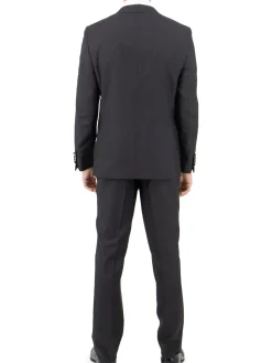 Tiglio Tuxedos & Formal Wear|Perennial Modern Fit Wool Tuxedo Black