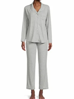 Women Flora Nikrooz 2-Piece Annie Solid Pajama Set