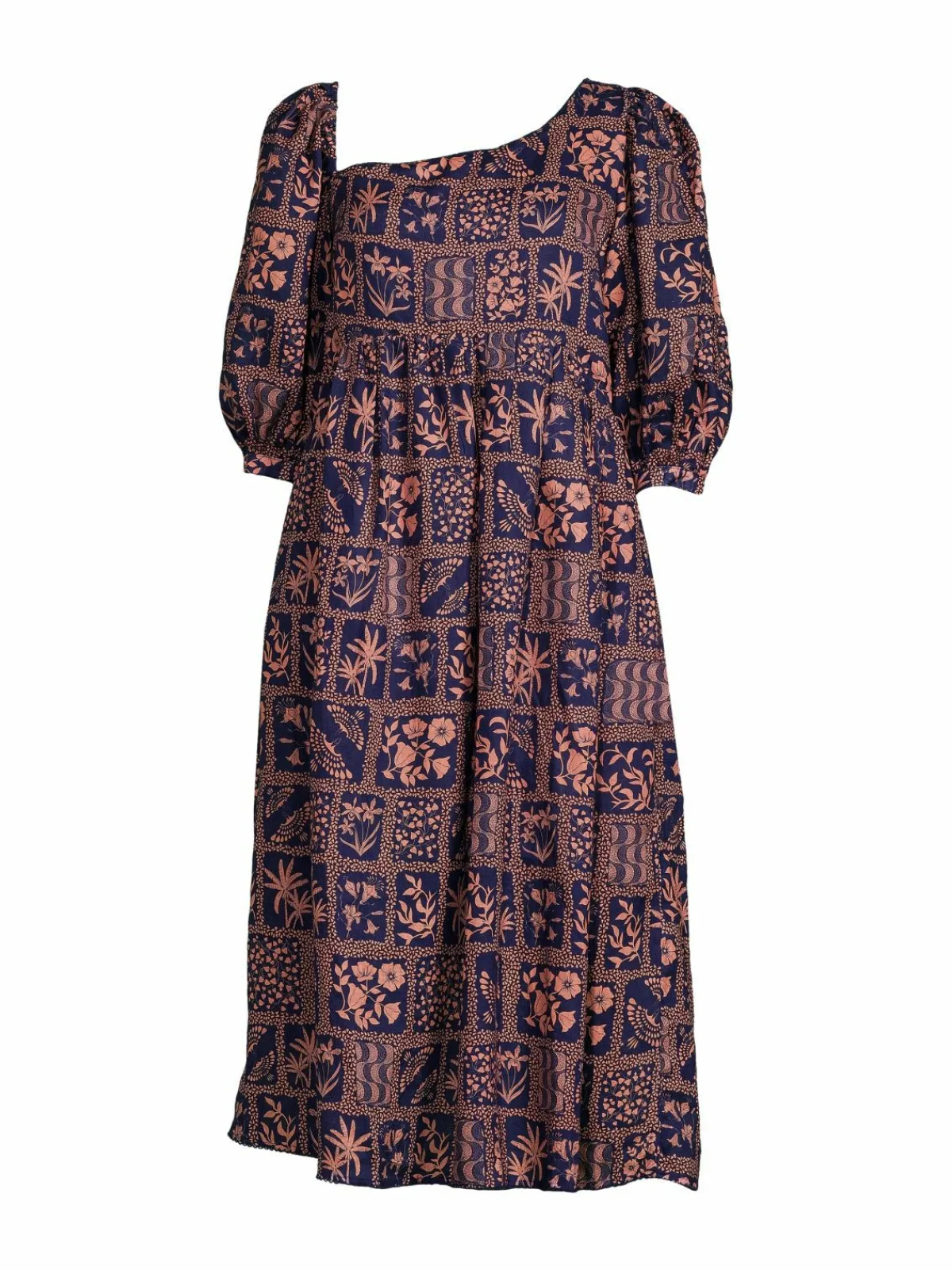 Women Agua Bendita 2-Piece Floral Shift Dress & Garment Bag Set