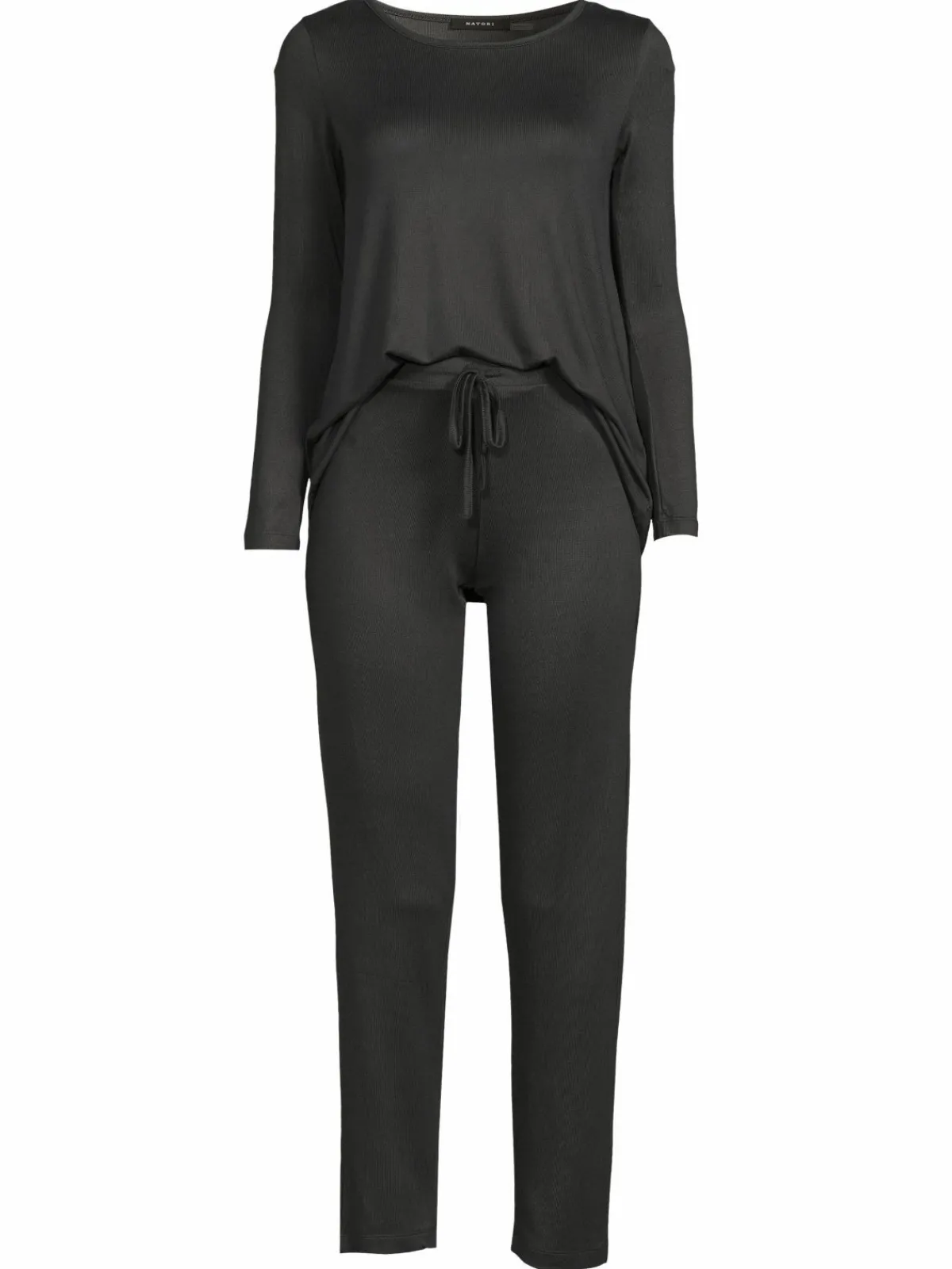 Women Natori 2-Piece Solid Pajama & Top Set