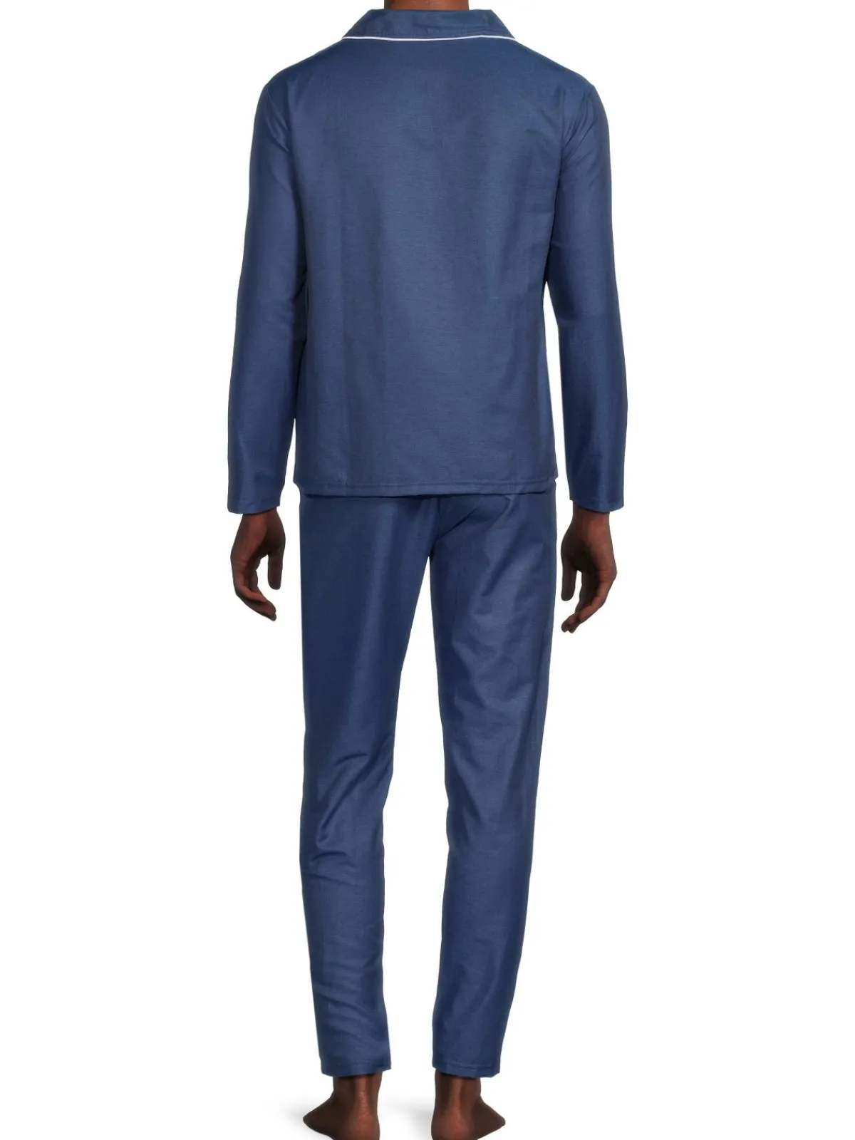 cavalli CLASS Loungewear, Sleepwear & Robes|2-Piece Solid Pajama Set Dark Blue