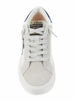 Vintage Havana Piedmont Metallic Snakeskin Embossed Trim Sneakers