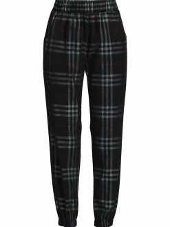 Women Renee C. Plaid Corduroy Joggers