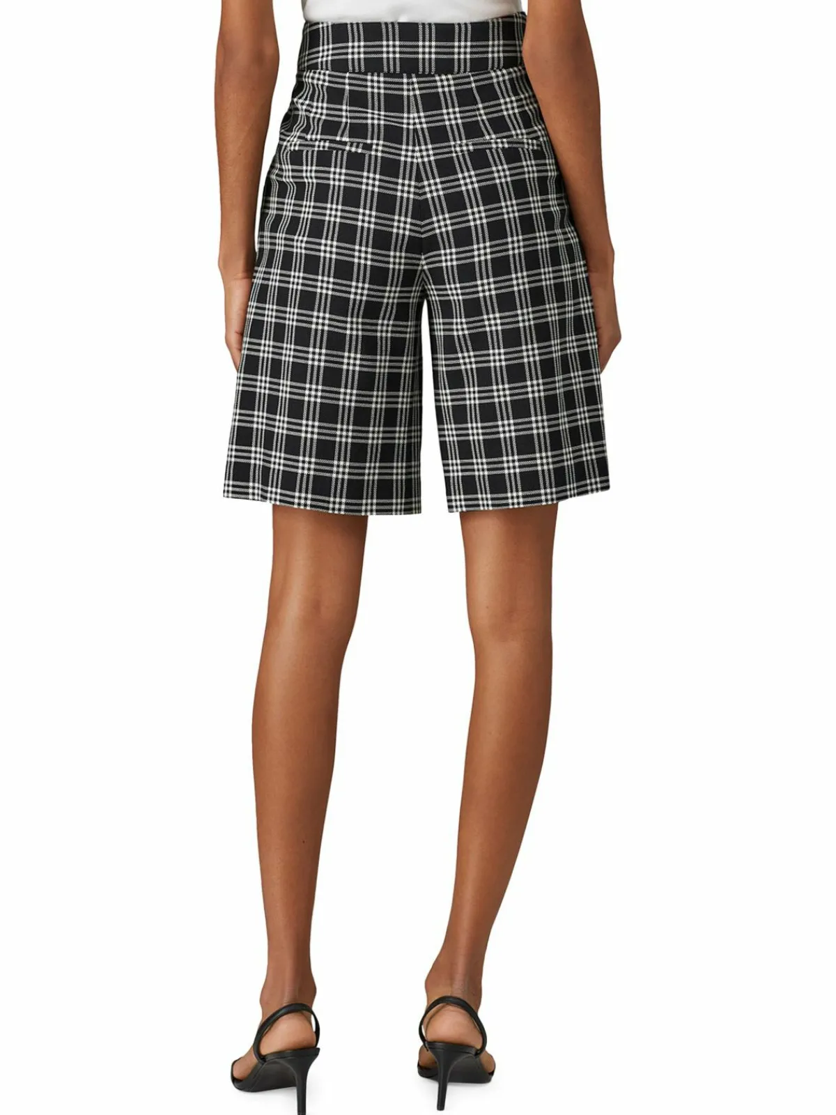 Women Veronica Beard Plaid Shorts