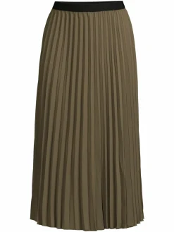 Women YAL New York Pleated Midi Skirt