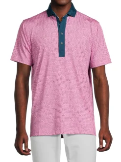 Greyson Polos|Plus Or Minus Logo Knit Polo