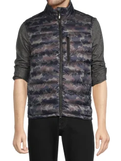 Swims Coats & Jackets|Portland Ii Camo Down Vest Night Camo