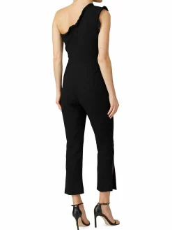 Women Black Halo Pravella Flare Jumpsuit
