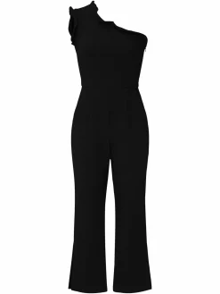 Women Black Halo Pravella Flare Jumpsuit