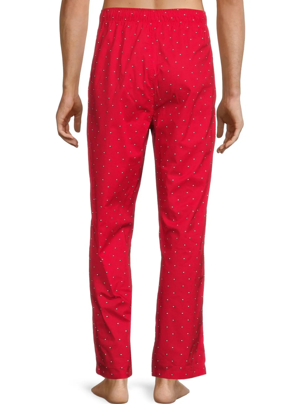 Tommy Hilfiger Loungewear, Sleepwear & Robes|Print Poplin Pajama Red