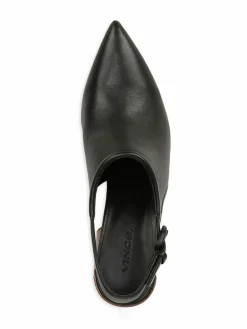 Vince Pyra Leather Slingback Sandals