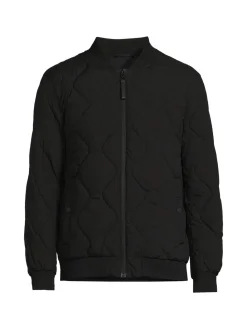 Calvin Klein Coats & Jackets|Quilted Bomber Jacket Ebony