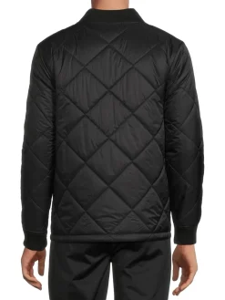 Spyder Activewear|Quilted Bomber Jacket Black