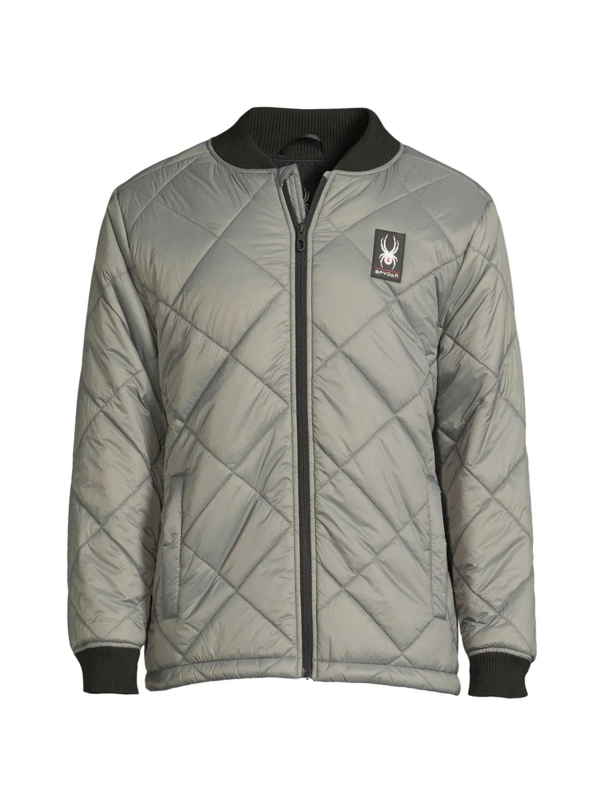 Spyder Activewear|Quilted Bomber Jacket Tea Leaf