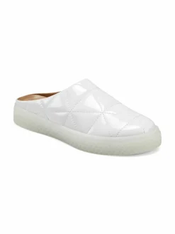 Aerosoles Quilted Faux Leather Mules