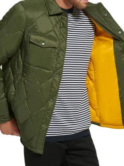 Calvin Klein Coats & Jackets|Quilted Shirt Jacket