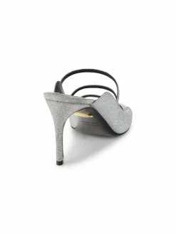 KENDALL MILES Racy Glitter Strappy Sandals
