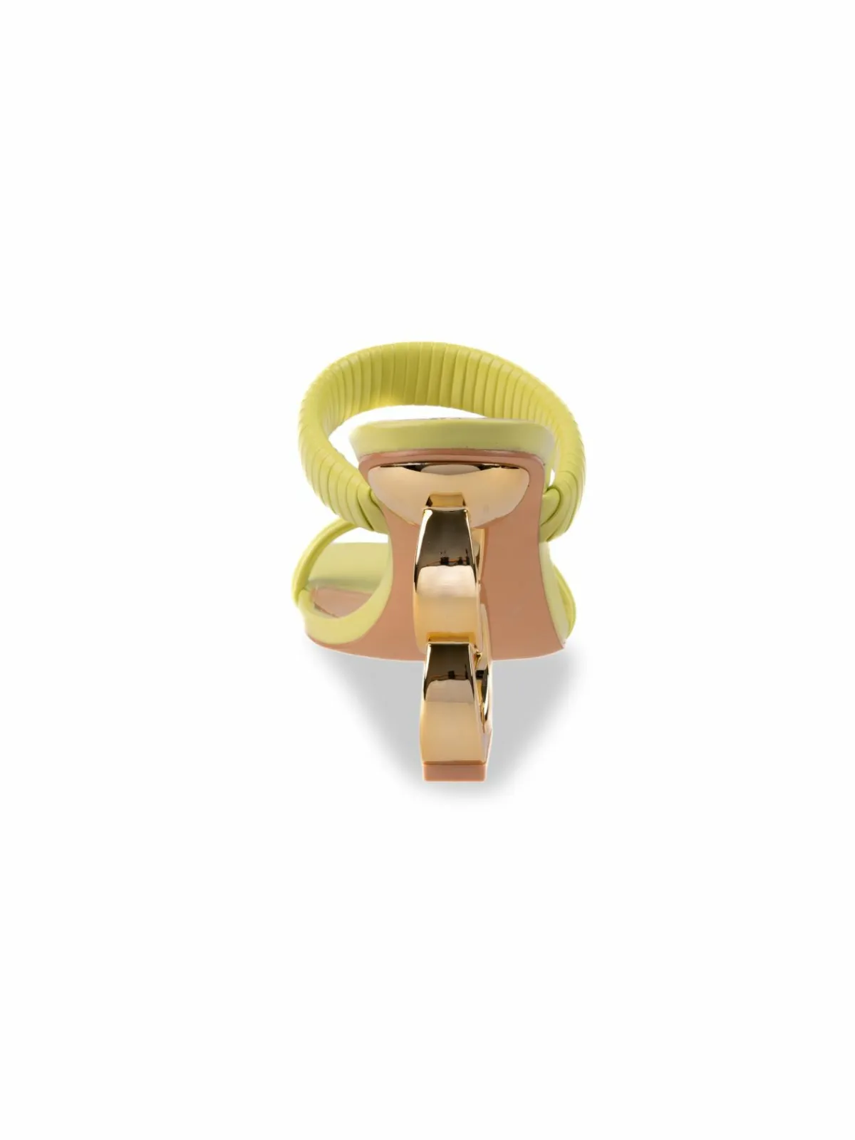 Ninety Union Raddle Circular Heel Pleated Sandals