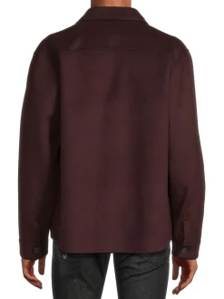 Vince Coats & Jackets|Recycled Wool Blend Shirt Jacket